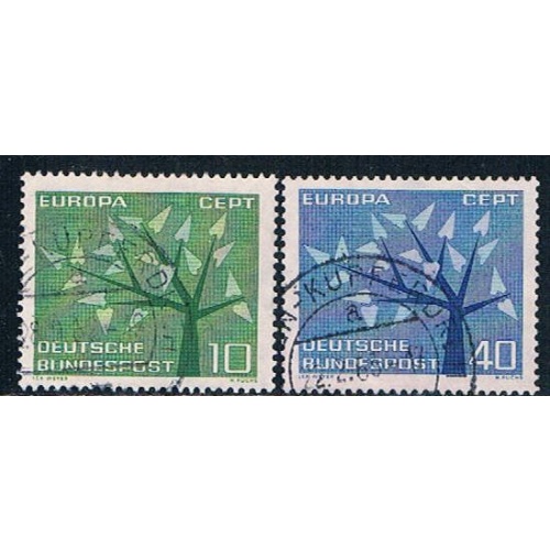 Germany 852-53 Used set Europa 1962 (GI0604P171)+