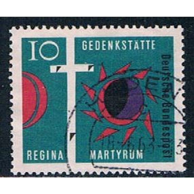 Germany 862 Used Cross of Golgotha (GI0590P166)+