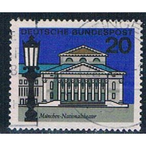 Germany 872 Used National Theatre (GI0570P158)+