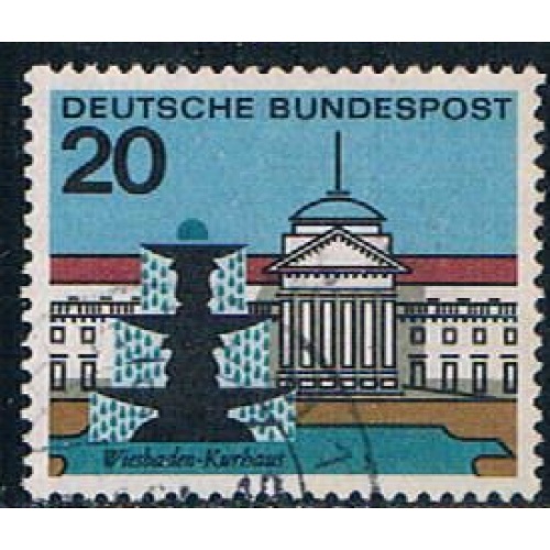 Germany 873 Used Wiesbaden (GI0571P158)+