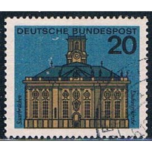 Germany 879A Used Saarbruken Capitol (GI0539P139)+