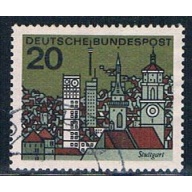 Germany 879 Used View of Stuttgart (GI0541P140)+