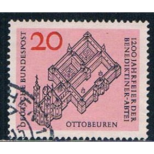 Germany 880 Used Ottobeuren Abby (GI0568P157)+