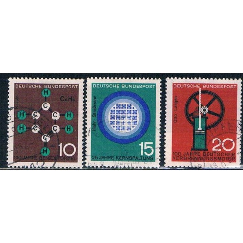 Germany 892-94 Used set Progress in Science (GI0561P153)+