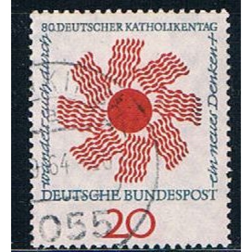 Germany 896 Used Radiating sun (GI0563P154)+