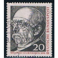 Germany 918 Used Otto Von Bismark (GI0551P147)+