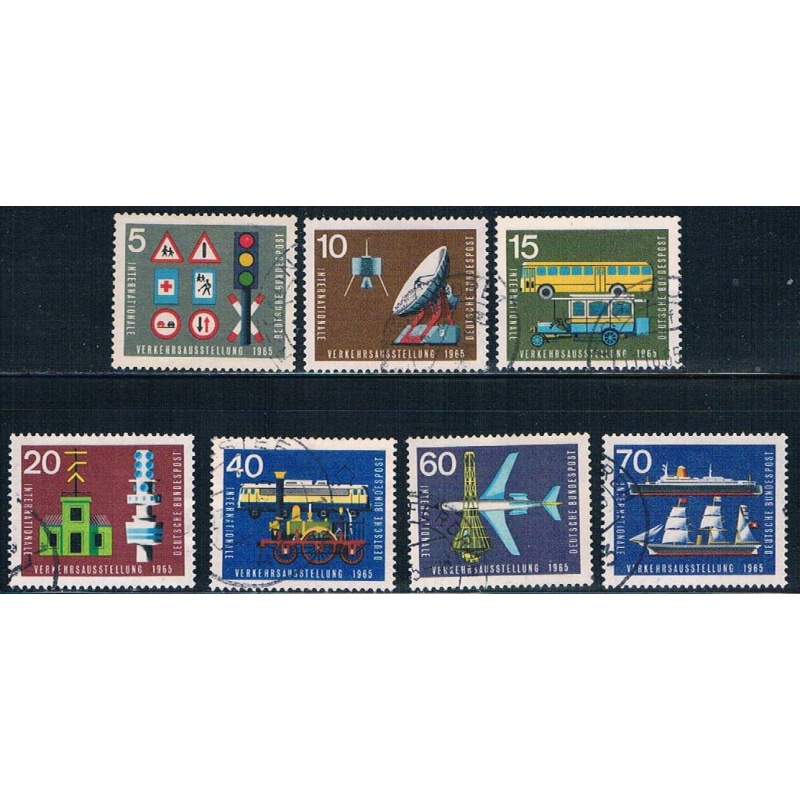 Germany 919 25 Used set Transportation and Communication CV 2.10 (GI0545P142)+