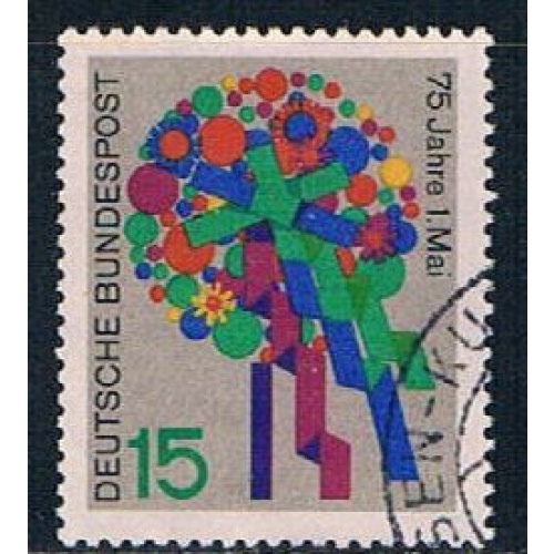Germany 926 Used Flowers (GI0544P141)+