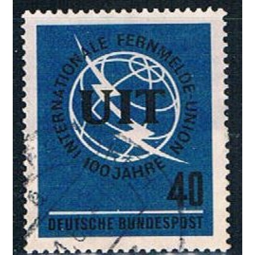 Germany 927 Used ITU emblem (GI0543P140)+