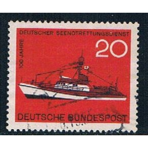 Germany 929 Used Rescue ship (GI0536P138)+