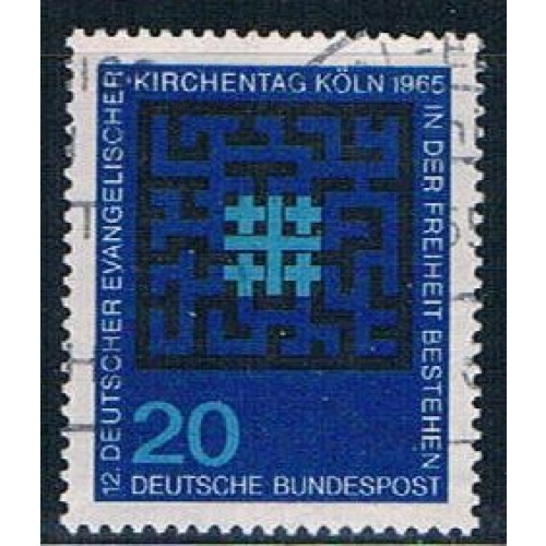 Germany 931 Used Synod emblem (GI0538P138)+