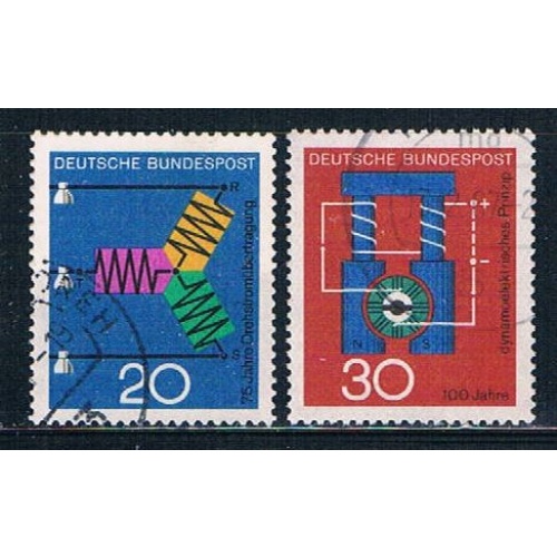 Germany 965-66 Used set Progress in science (GI0500P128)+