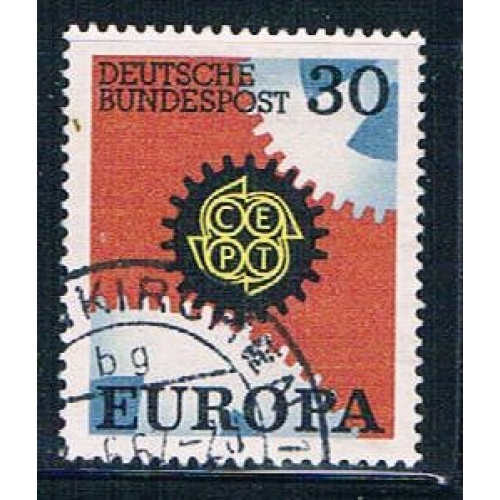 Germany 970 Used Europa 1967 (GI0488P124)