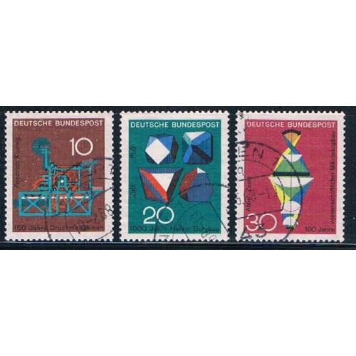 Germany 978-80 Used set Progress in Science (GI0481P120)+