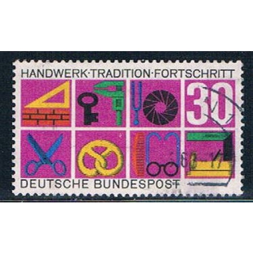 Germany 981 Used Symbols of crafts (GI0473P116)+