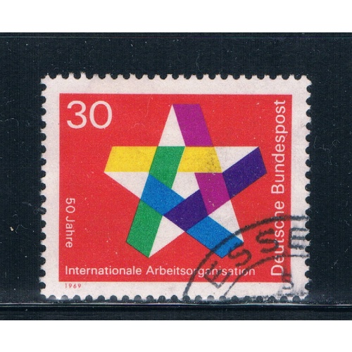 Germany 995 Used Five pointed star (GI0408P103)+