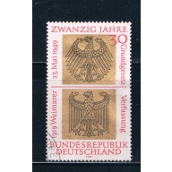 Germany 998 Used Heraldic Eagles (GI0407P102)+