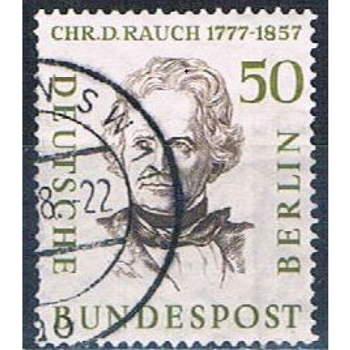 Germany 9N156 Used Christian Rauch 1957 CV 6.00 (HV0063)