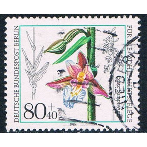 Germany 9NB218 Used Orchid 1984 CV 2.10 (G0468)