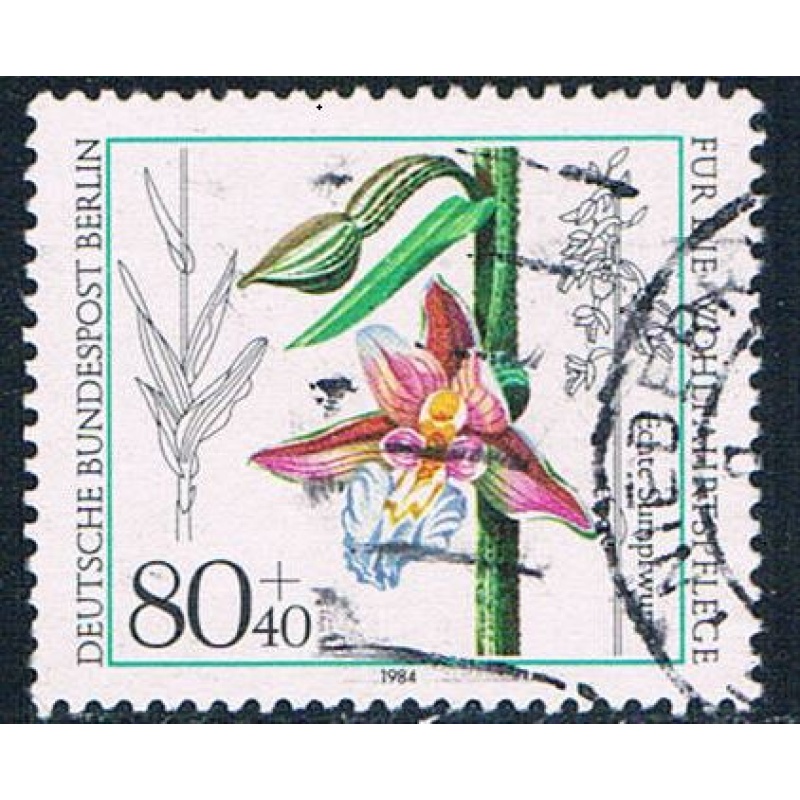 Germany 9NB218 Used Orchid 1984 CV 2.10 (G0468)