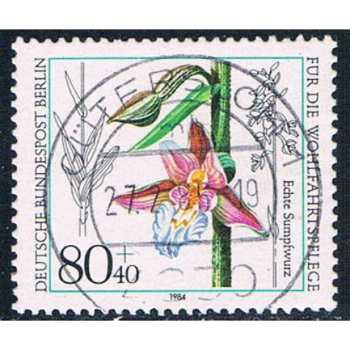 Germany 9NB218 Used Orchid 1984 CV 2.10 (G0473)