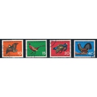 Germany B404 07 Used set Birds CV 1.80 (GI0546P145)