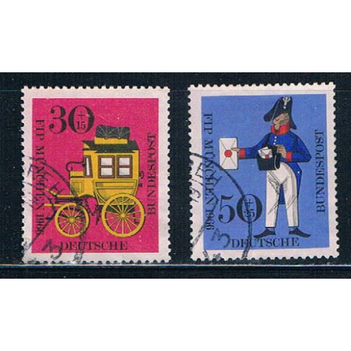 Germany B416-17 Used set Postal CV 1.30 (GI0504P130)+