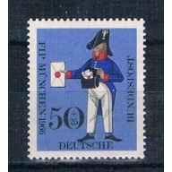 Germany B417 MNH Mail Carrier 1966 (G0759)+