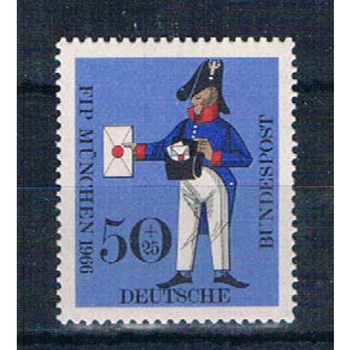 Germany B417 MNH Mail Carrier 1966 (G0759)+