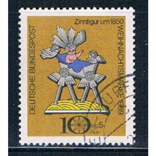 Germany B454 Used Jesus in manger (GI0387P91)+