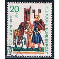 Germany B456 Used Medievil Figures (GI0385P89)