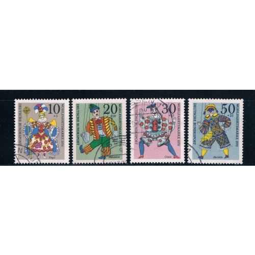 Germany B463-66 Used set Puppets (GI0303P77)+