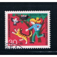Germany B483 Used Birds (GI0272P60)