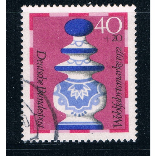 Germany B493 Used Chess piece (GI0257P53)