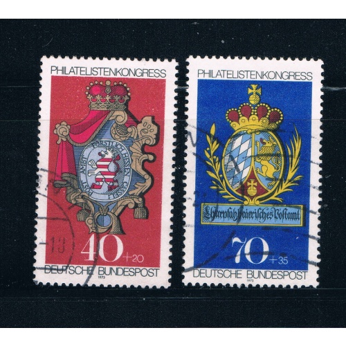 Germany B500-501 Used set Post house signs (GI0233P43)+