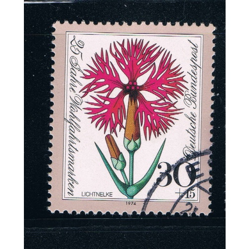 Germany B512 Used Flowers (GI0172P21)+
