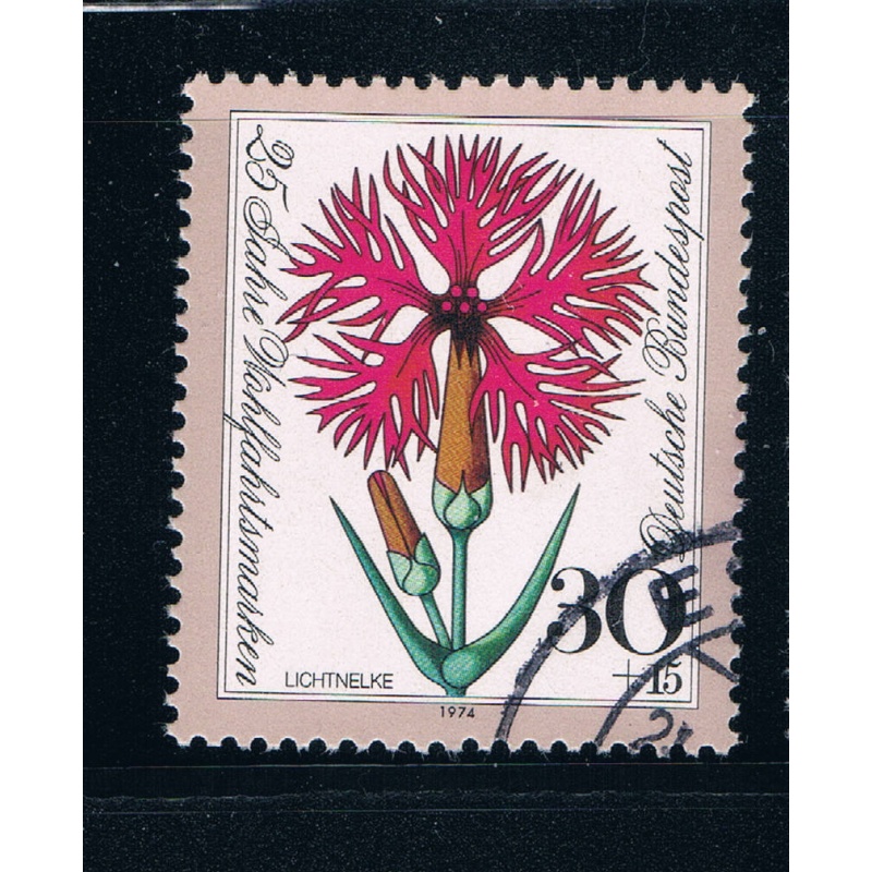 Germany B512 Used Flowers (GI0172P21)+
