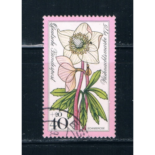 Germany B525 Used Snow Rose (GI0146P2)+