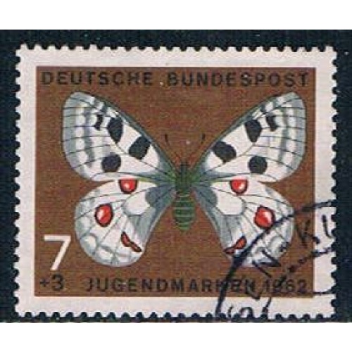 Germany B80 Used Butterflies (GI0609P173)
