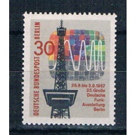 Germany Berlin 9N262 MNH Radio Tower 1967 (G0774)+