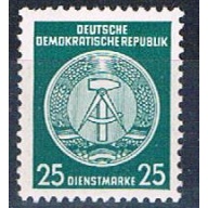 Germany O23 MLH Arms of Republic 1954 CV 2.25 (G0405)