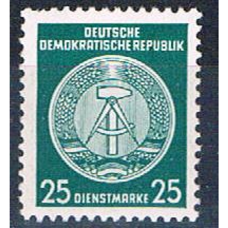 Germany O23 MLH Arms of Republic 1954 CV 2.25 (G0405)