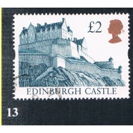 Great Britain 1447 Used Edinburgh Castle CV 1.10 (BP213)