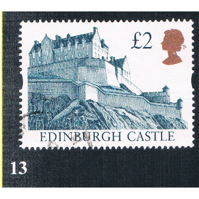 Great Britain 1447 Used Edinburgh Castle CV 1.10 (BP213)