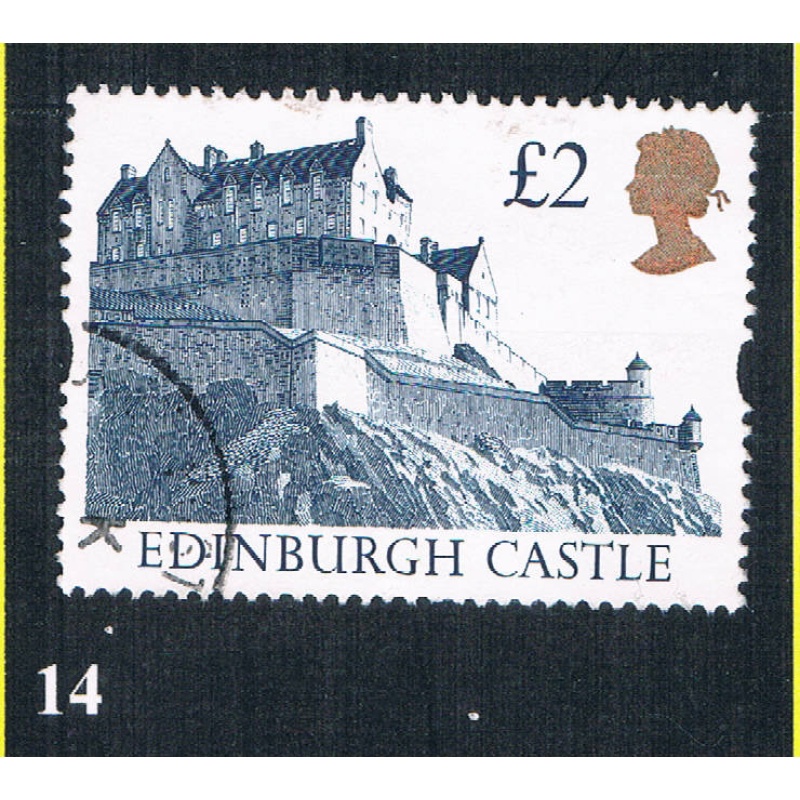 Great Britain 1447 Used Edinburgh Castle CV 1.10 (BP214)