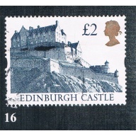 Great Britain 1447 Used Edinburgh Castle CV 1.10 (BP216)