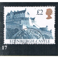 Great Britain 1447 Used Edinburgh Castle CV 1.10 (BP217)