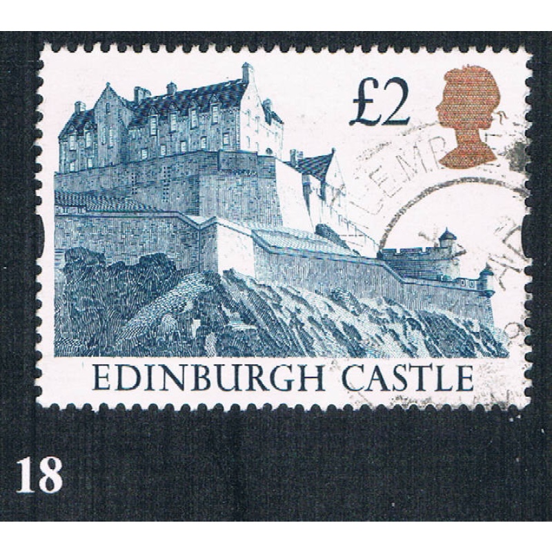Great Britain 1447 Used Edinburgh Castle CV 1.10 (BP218)