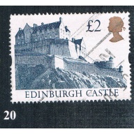 Great Britain 1447 Used Edinburgh Castle CV 1.10 (BP220)