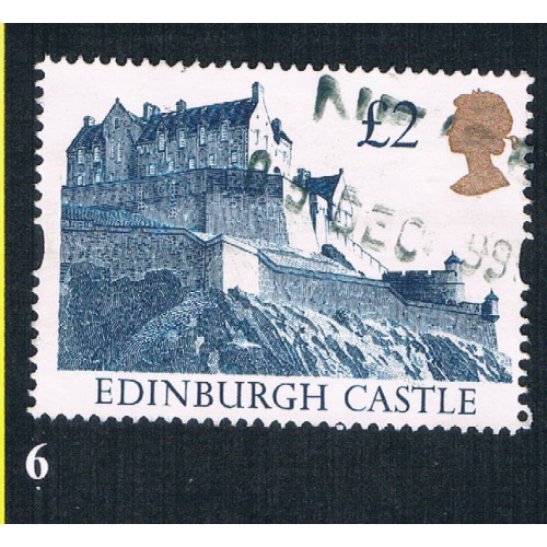 Great Britain 1447 Used Edinburgh Castle CV 1.10 (BP26)
